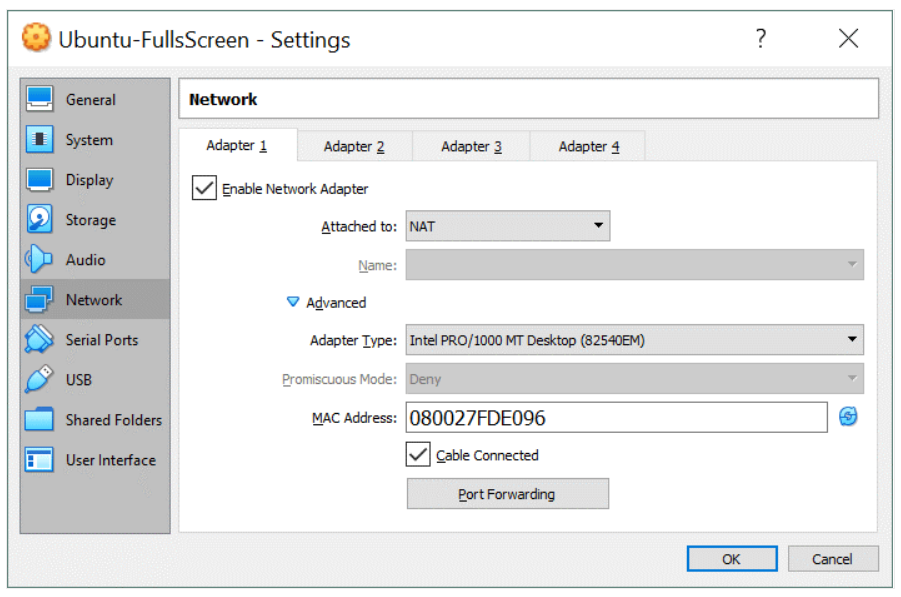 Virtualbox_Setting